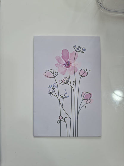 Flower Design Greeting Cards (12 Designs)