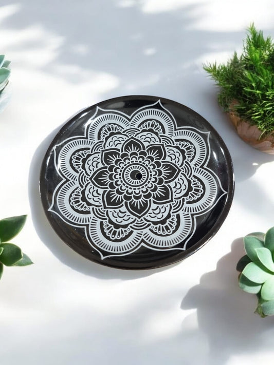 Mandala Incense Burner Holder