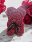 Eternal Love Wine Red Rose Bear – A Valentine’s Gift to Remember