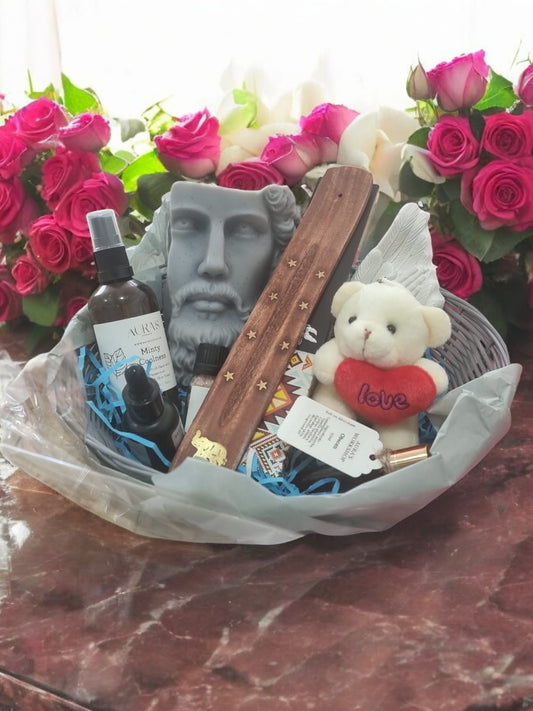 Valentine’s Gift Hamper for Him – Luxury Self-Care & Spiritual Set 💝