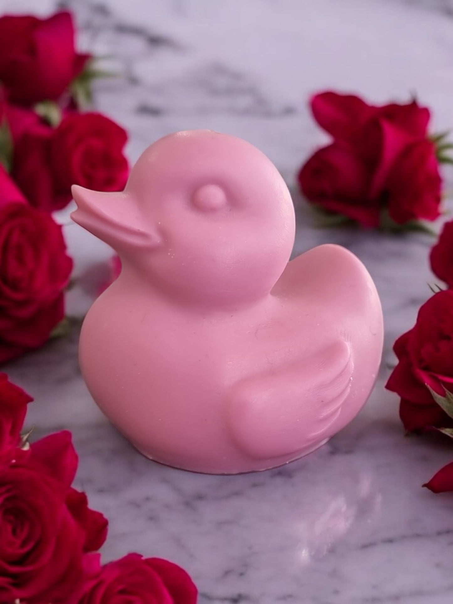 Duck Rose Scented Candle 🦆🌹✨