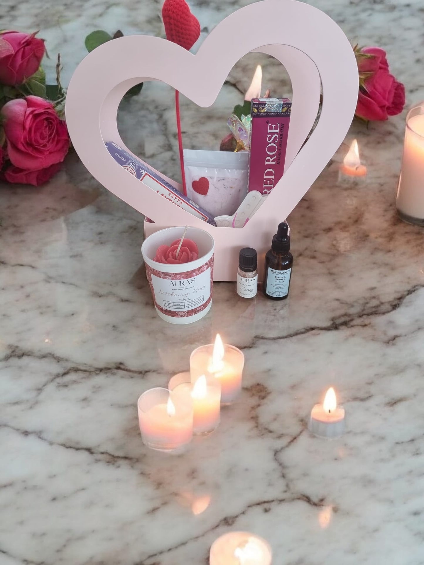 Valentine’s Gift in Heart Hamper – A Luxurious & Romantic Surprise ❤️🎁✨