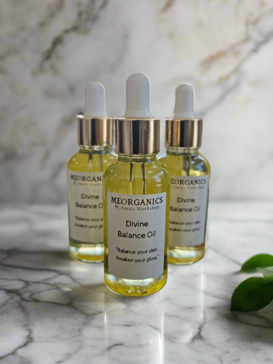 Divine Balance Oil – Harmonizing & Radiance-Boosting Elixir (30ml)