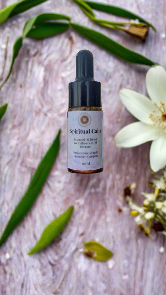 🌌 Spiritual Calm – Essential Oil Blend 10ml with Dripper