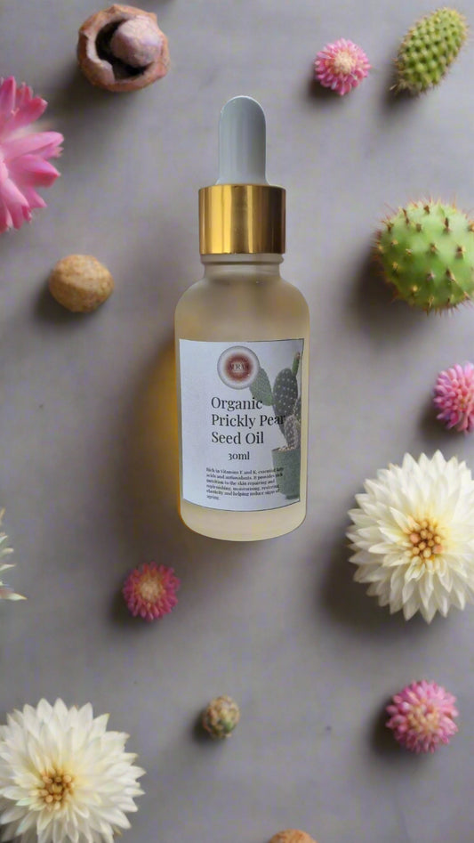 🌵 Organic Prickly Pear Seed Oil – 30ml | Nourishing, Anti-Ageing & Restorative