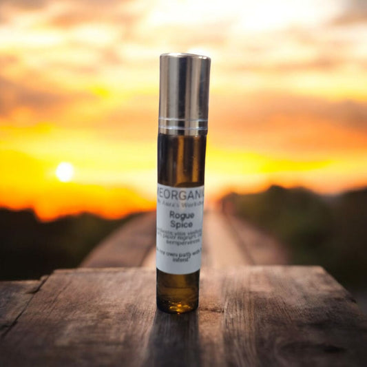 🔥 Rogue Spice Perfume Oil for Him – 10ml Dropper Bottle | Aura’s Workshop
