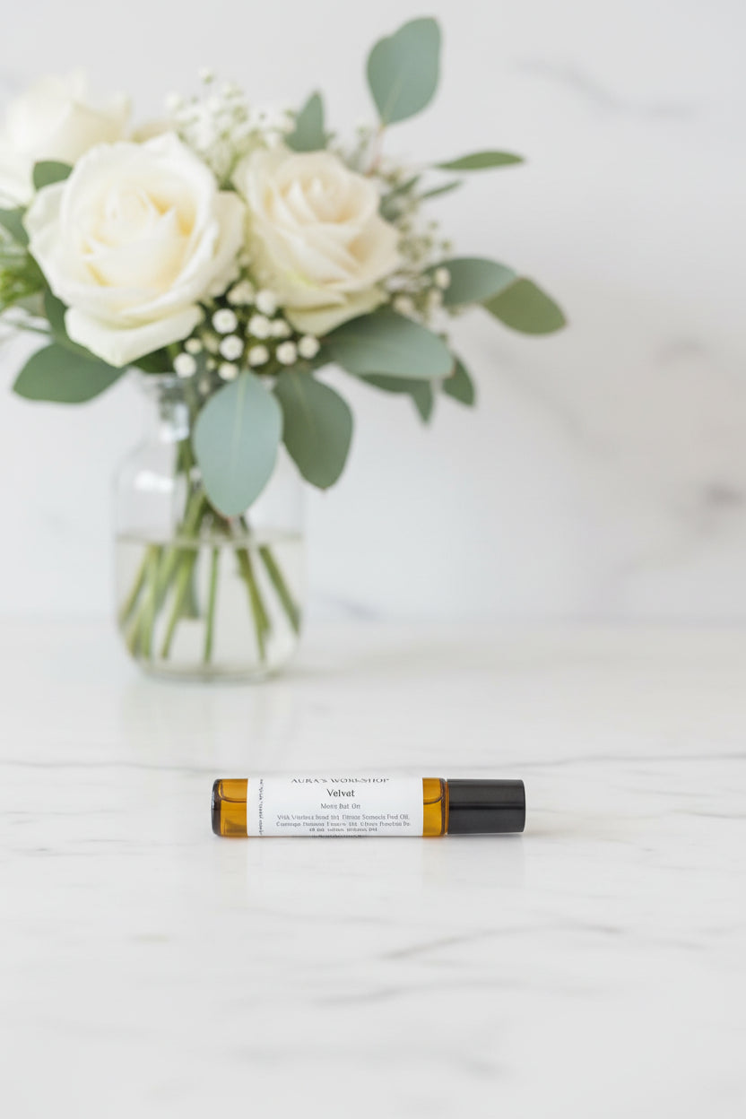 Velvet Men's Roll On Perfume 10ml – Soft Citrus, Delicate Florals & Understated Elegance