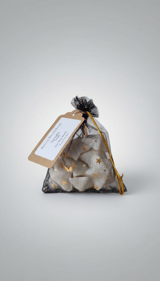 ⭐ Sea Salt & Linen Star Wax Melts – Rapeseed Wax | Aura’s Workshop