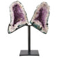 Amethyst Butterfly with Metal Base 13.2kg - Auras Workshop Auras Workshop