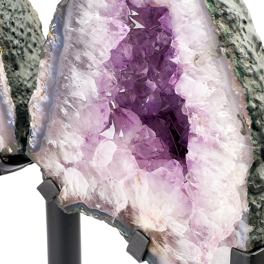 Amethyst Butterfly with Metal Base 13.65kg - Auras Workshop Auras Workshop