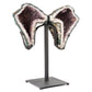 Amethyst Butterfly with Metal Base 9.35kg - Auras Workshop Auras Workshop