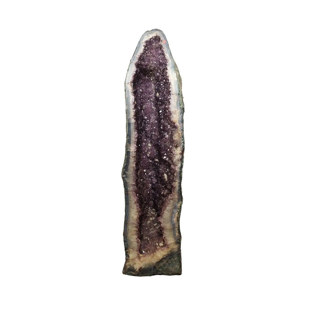 Amethyst Cathedral Geode – 83 cm Tall, 45.3 kg - Auras Workshop Auras Workshop