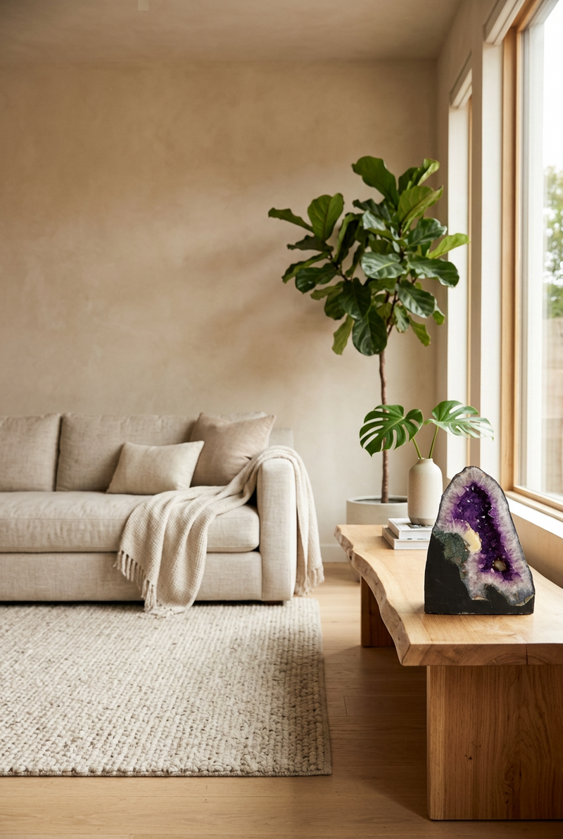Amethyst Geode – 35 × 45 cm, 39.4 kg