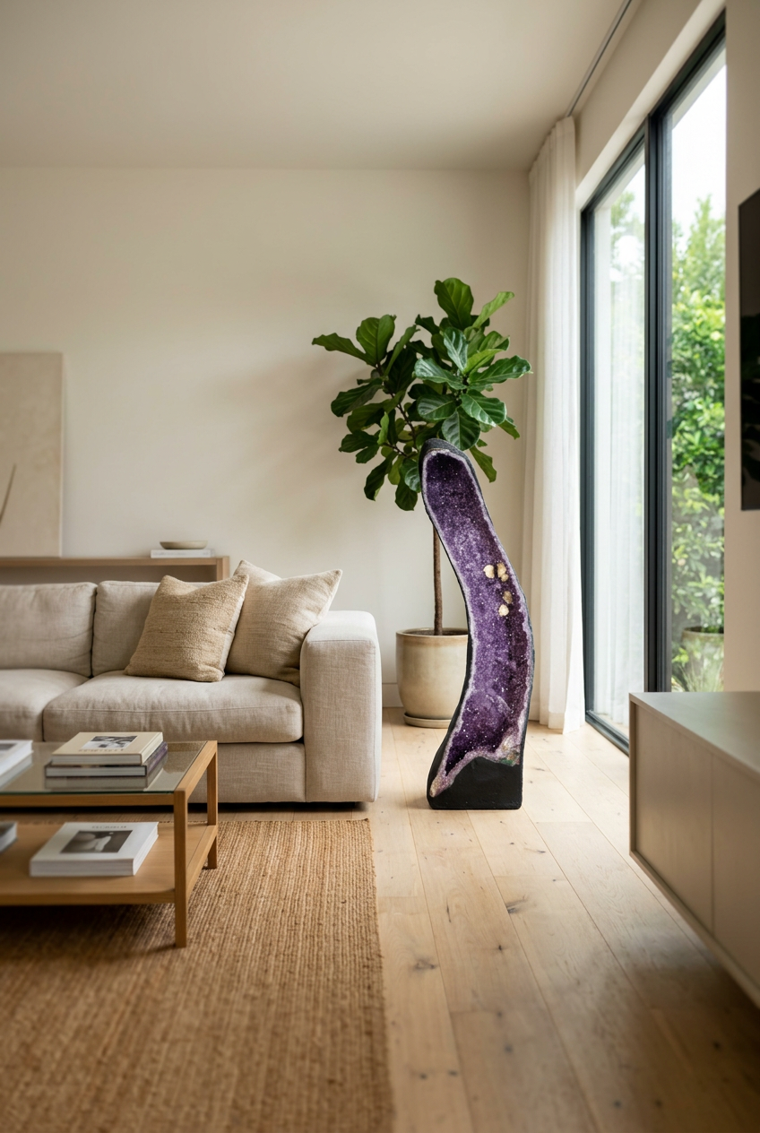 Amethyst Cathedral Geode – 146 cm Tall, 102 kg