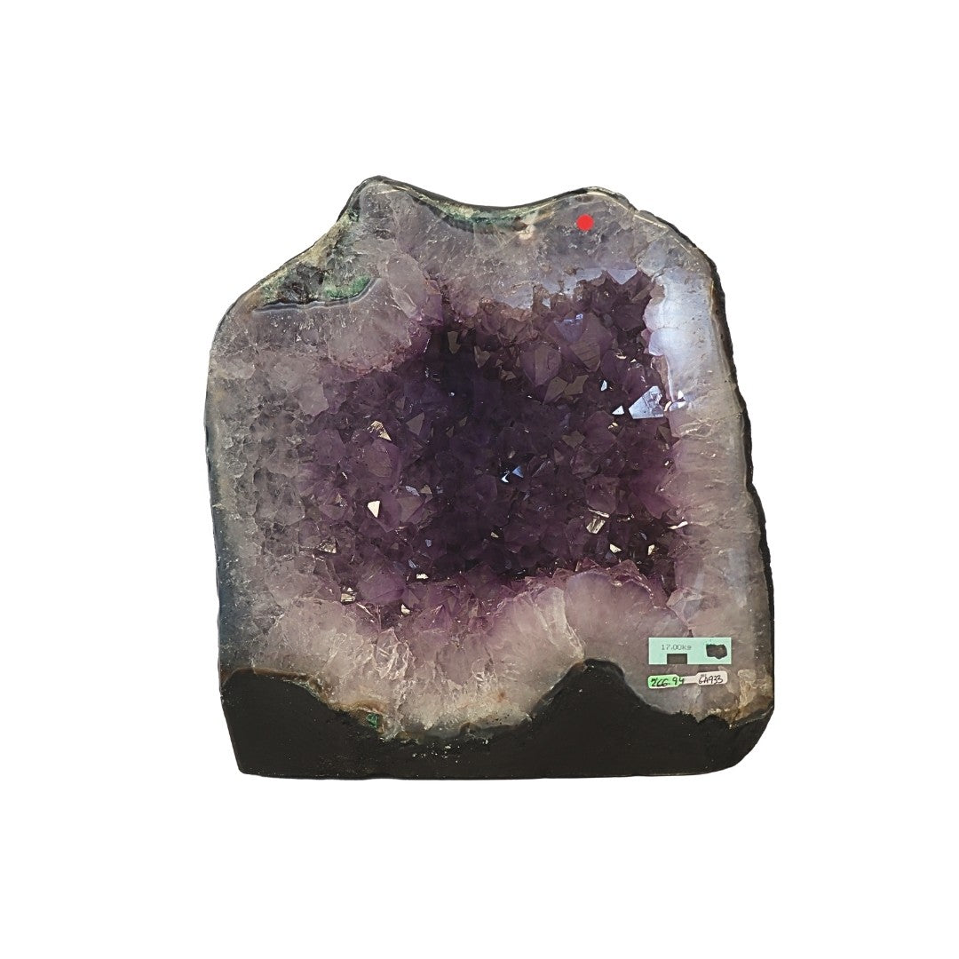 Amethyst Geode – 28 × 31 cm, 17 kg
