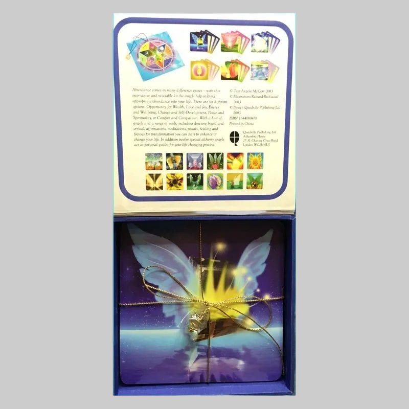 Angelic Abundance by Angela McGerr – Oracle Card Deck & Guidebook - Auras Workshop Auras Workshop