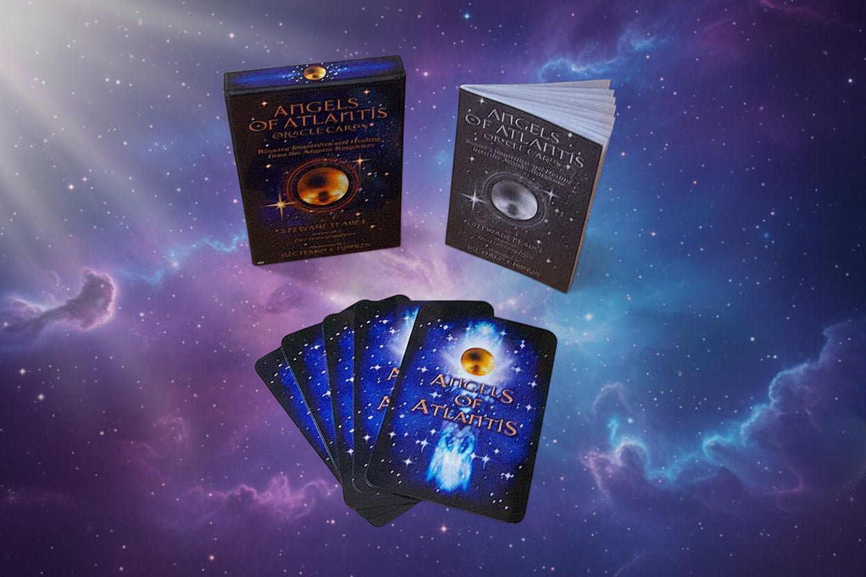 🌊 Angels of Atlantis Oracle Cards – Angel Guidance Deck by Stewart Pearce - Auras Workshop Auras Workshop