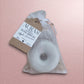 Apple Cinnamon 2 Donut Shapes Wax Melts in Organza Bag - Auras Workshop Auras Workshop