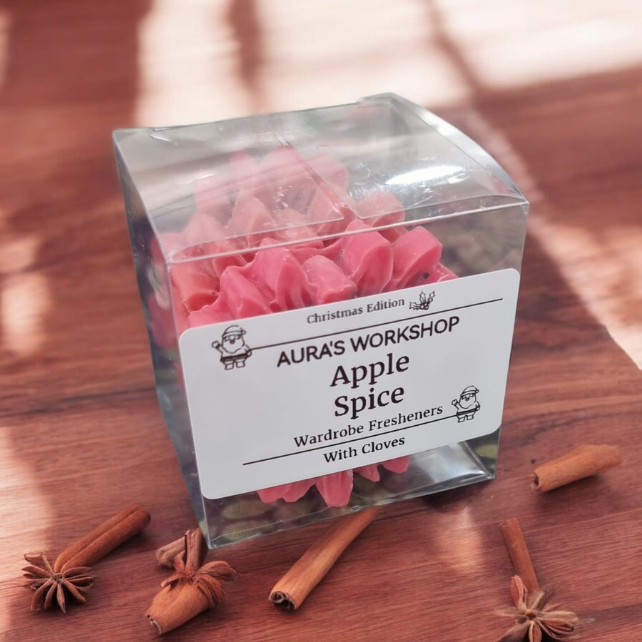 🍎🎄 Apple Spice Wardrobe Fresheners with Cloves – Christmas Edition