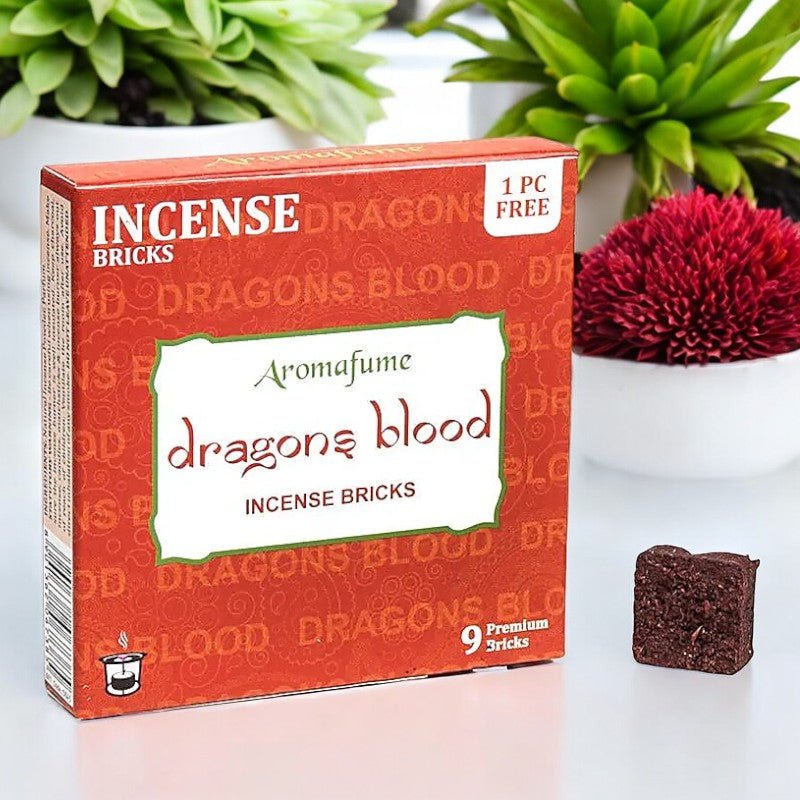 Aromafume Incense Bricks Dragons Blood - Auras Workshop Auras Workshop