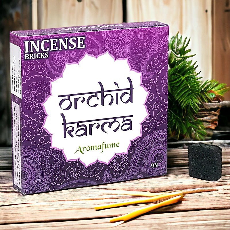 Aromafume Incense Bricks Orchid Karma - Auras Workshop Auras Workshop