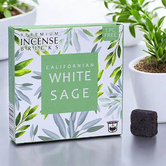 Aromafume Incense Bricks White Sage - Auras Workshop Auras Workshop