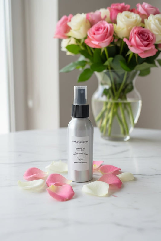 Aura Rose Mist Room Spray 100ml – Elegant Floral Home Fragrance - Auras Workshop Auras Workshop