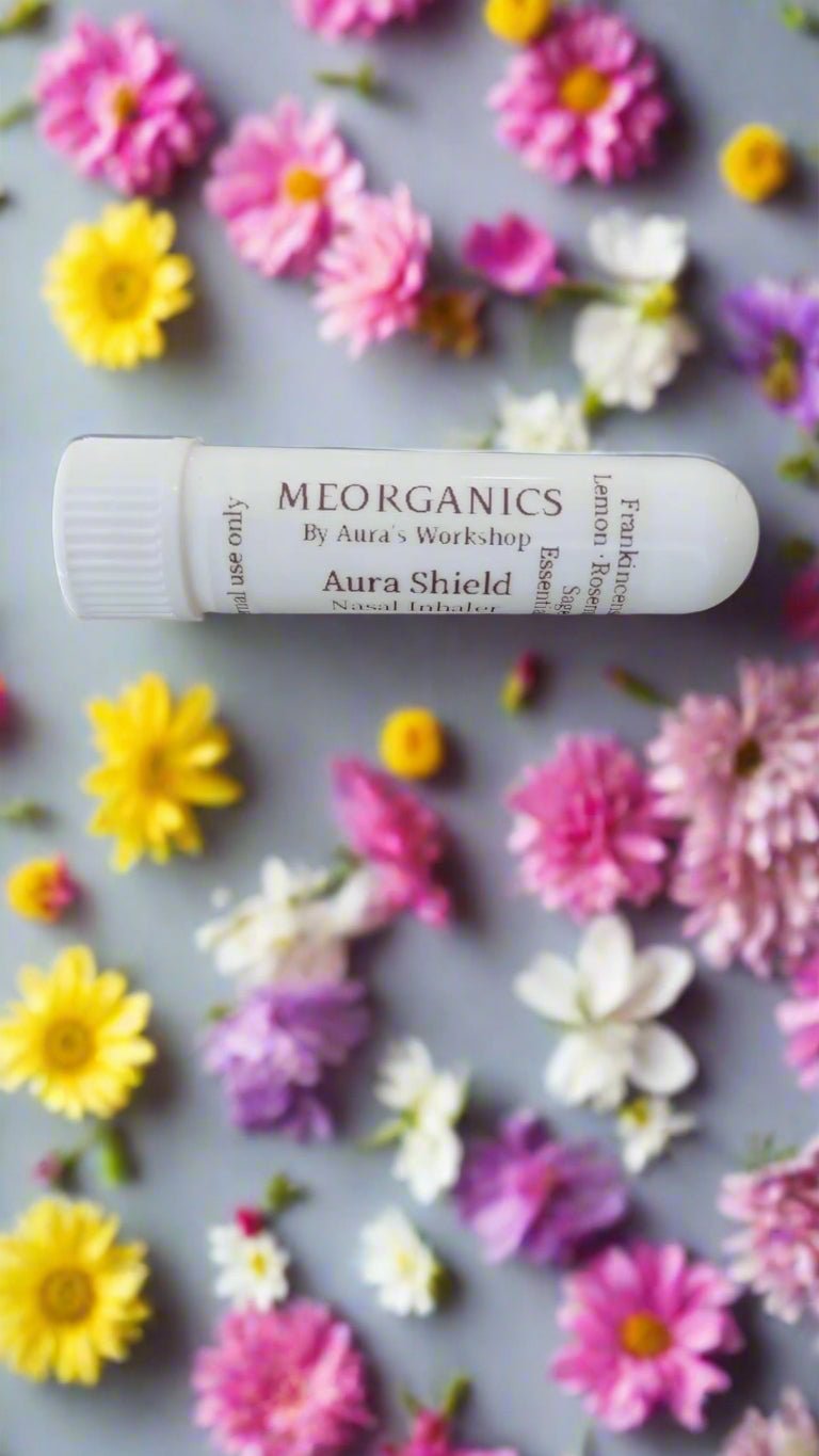 🌿 Aura Shield Nasal Inhaler – Clarity, Protection & Balance
