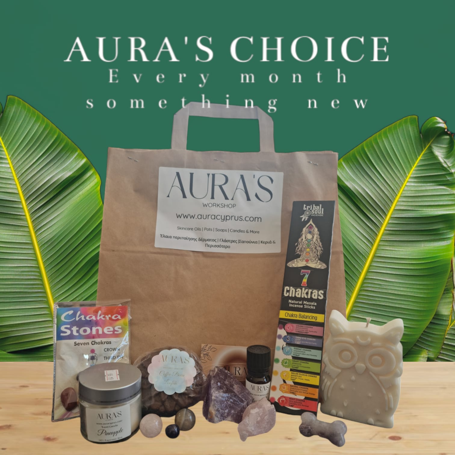 Auras Workshop Monthly Subscription Bag – Just €20 - Auras Workshop Auras Workshop