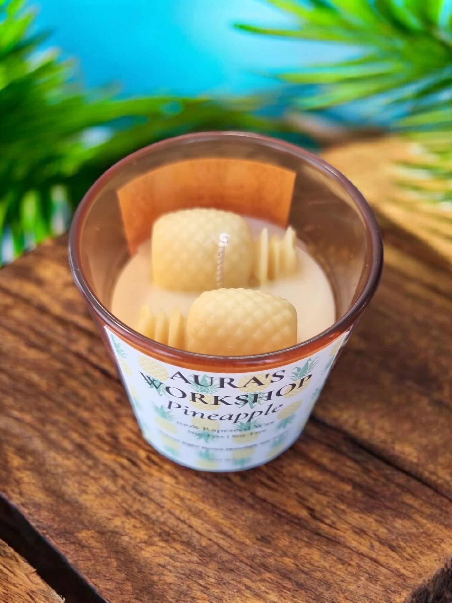 🍍 Auras Workshop Pineapple Candle - Auras Workshop Auras Workshop