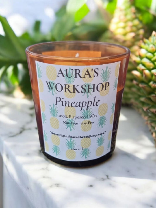 🍍 Auras Workshop Pineapple Candle - Auras Workshop Auras Workshop