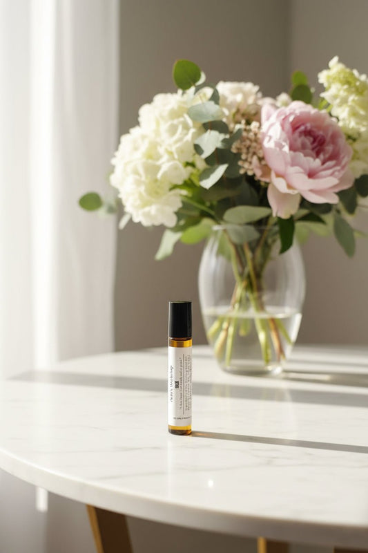 Auras Workshop Still Roll On Perfume 10ml – Peaceful Aromatherapy Perfume Oil - Auras Workshop Auras Workshop
