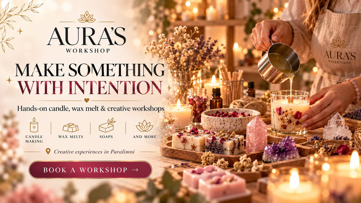 Candle-making workshops at Aura's Workshop in Paralimni, Cyprus