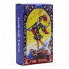 Blue Foil Mandala Tarot Card Set with Booklet – 78-Card Divination Deck
