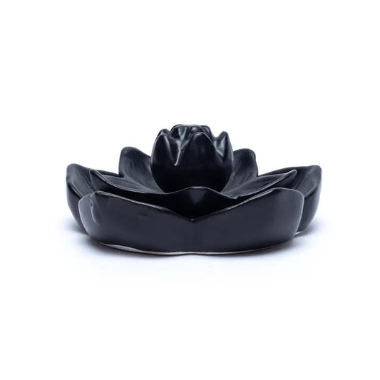 Backflow Incense Burner Lotus Flower - Auras Workshop Auras Workshop