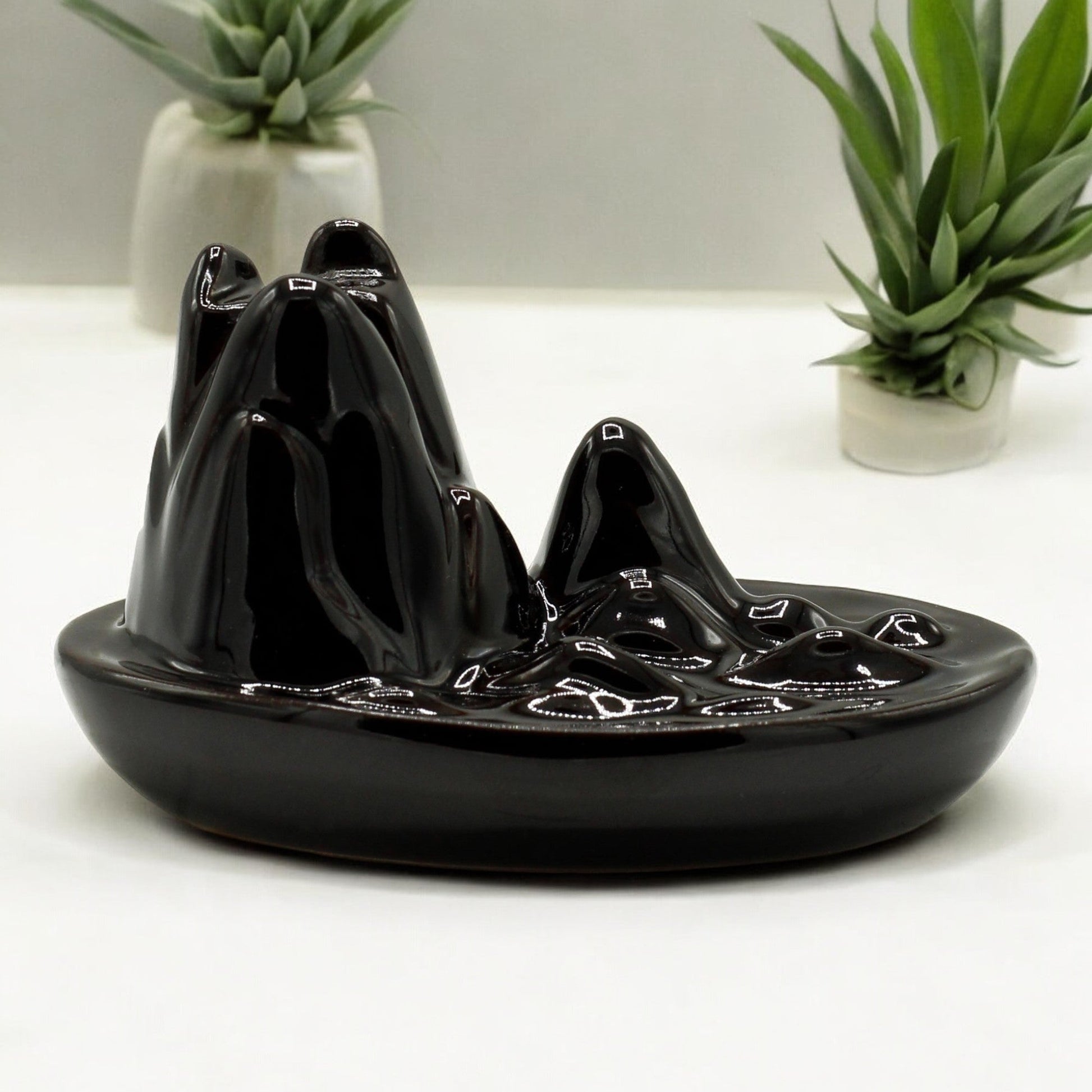 Backflow Incense Burner - Mini Mountain - Auras Workshop Auras Workshop