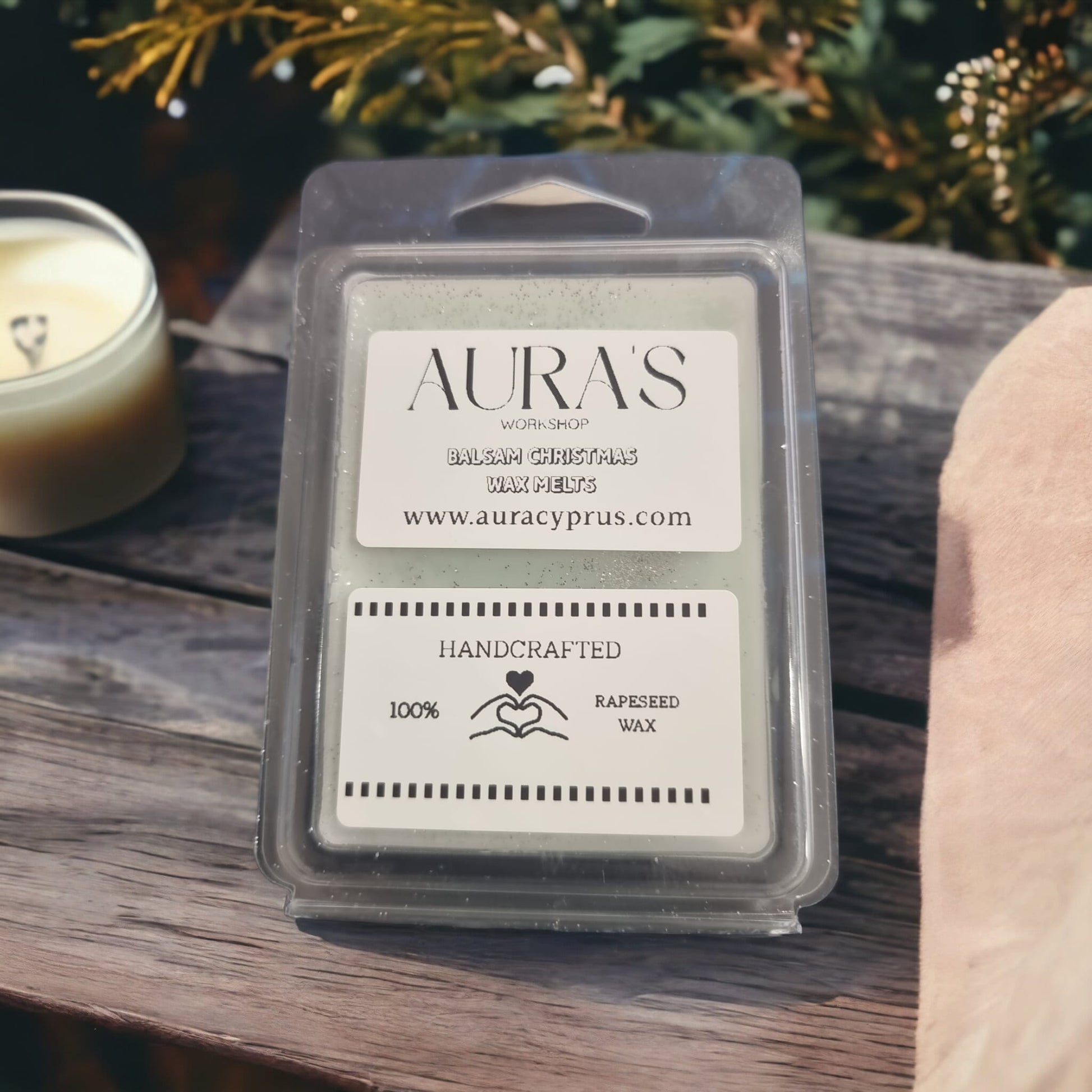 Balsam Christmas Wax Melts - Auras Workshop Auras Workshop