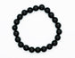 Black Obsidian Bracelet 8mm Beads - Auras Workshop Auras Workshop