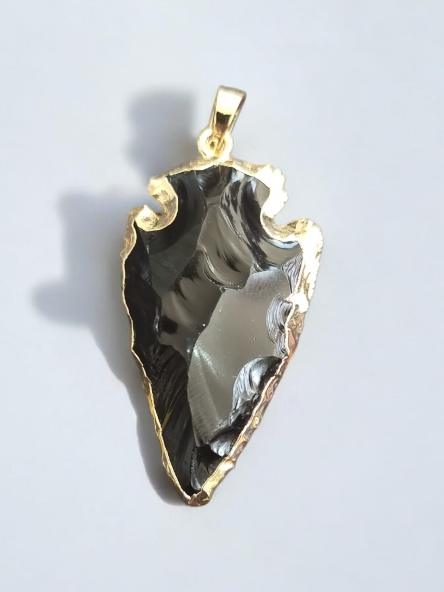 Black Obsidion Pendent - Auras Workshop Auras Workshop