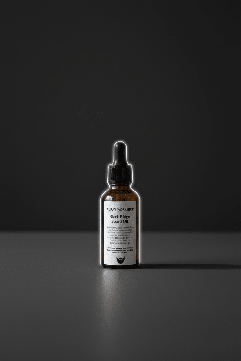 Black Ridge Beard Oil – Natural Nourishing Beard & Skin Oil - Auras Workshop Auras Workshop