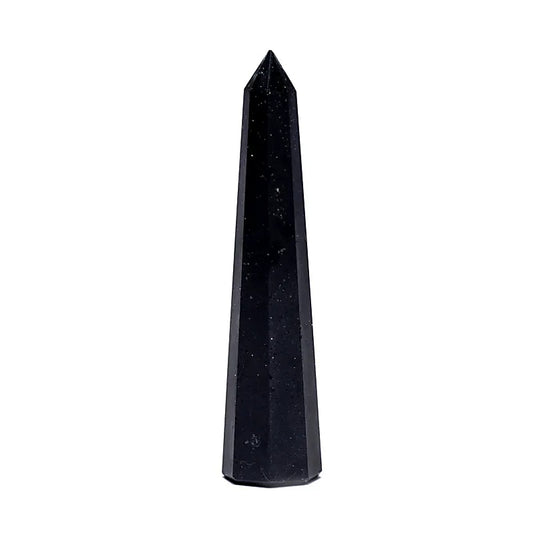 Black Tourmaline Obelisk - Auras Workshop Auras Workshop