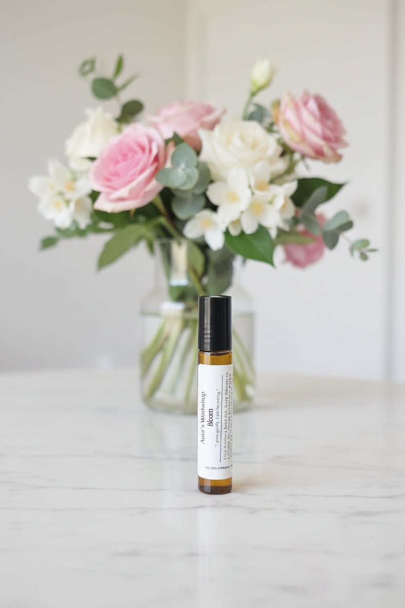 Bloom Auras Workshop Roll On Perfume 10ml – I Grow Gently, I Am Becoming - Auras Workshop Auras Workshop