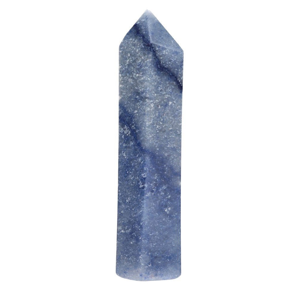 Blue Quartz Mini Point Crystal - Auras Workshop Auras Workshop