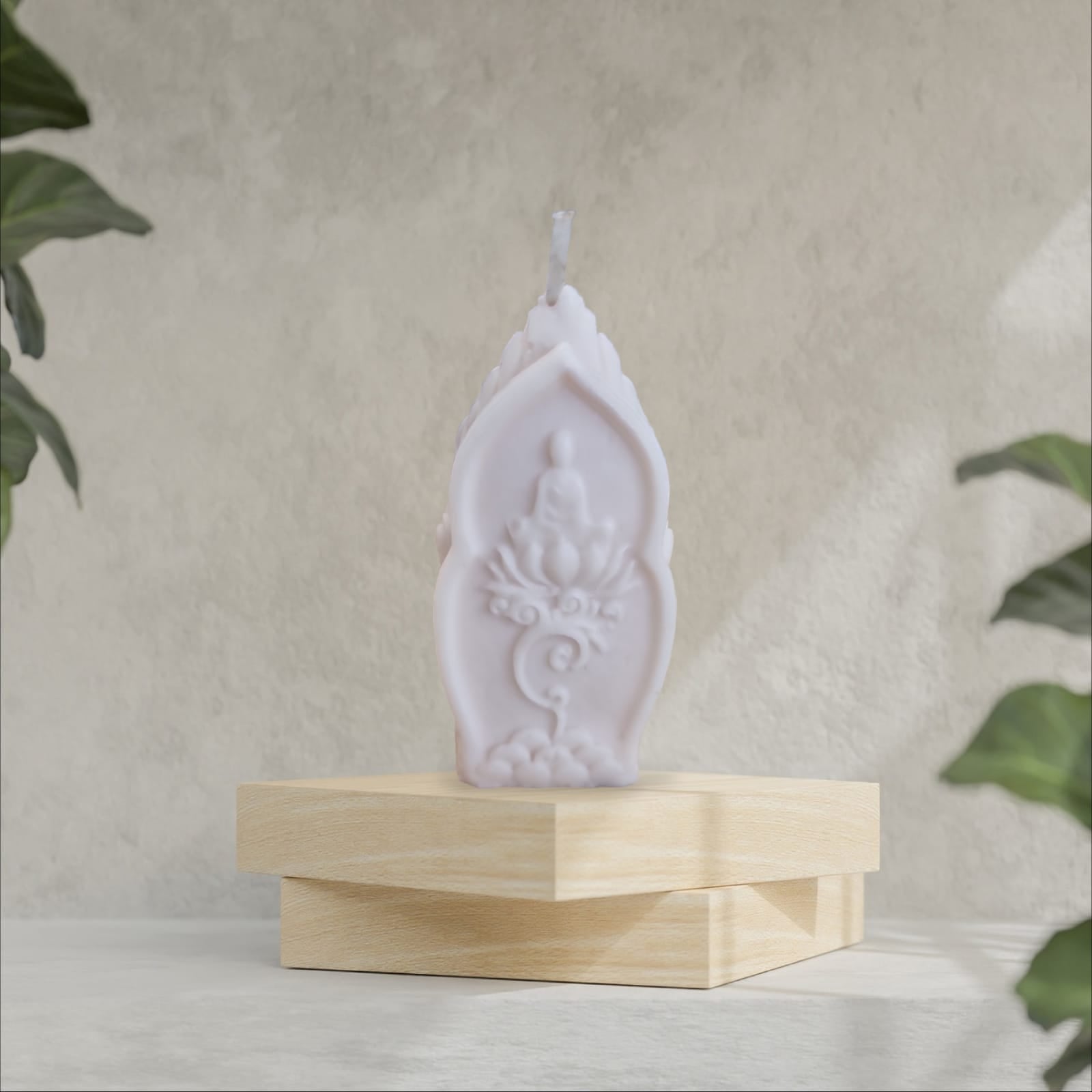 Buddha Rose Scented Candle: Find Tranquility - Auras Workshop Auras Workshop