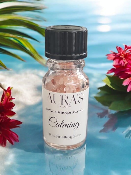 Calming Aromatherapy Smelling Salt 10ml - Auras Workshop Auras Workshop