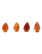 Carnelian Crystal Arrowhead – 2 × 3 cm