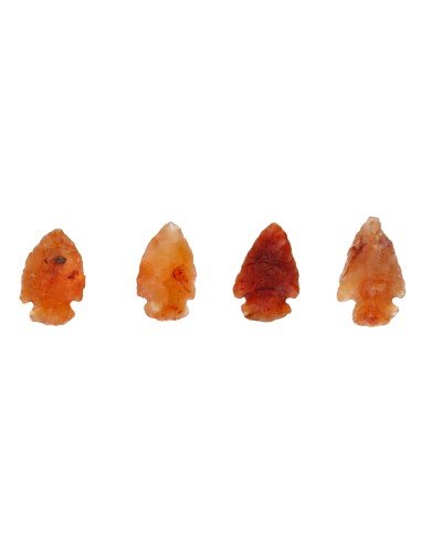 Carnelian Crystal Arrowhead – 2 × 3 cm - Auras Workshop Auras Workshop