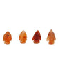 Carnelian Crystal Arrowhead – 2 × 3 cm - Auras Workshop Auras Workshop