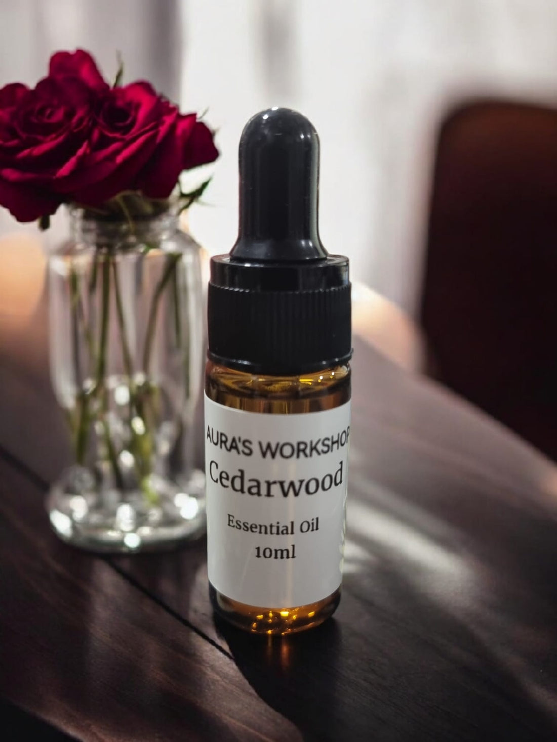 Cedarwood Essential Oil – 10ml - Auras Workshop Auras Workshop