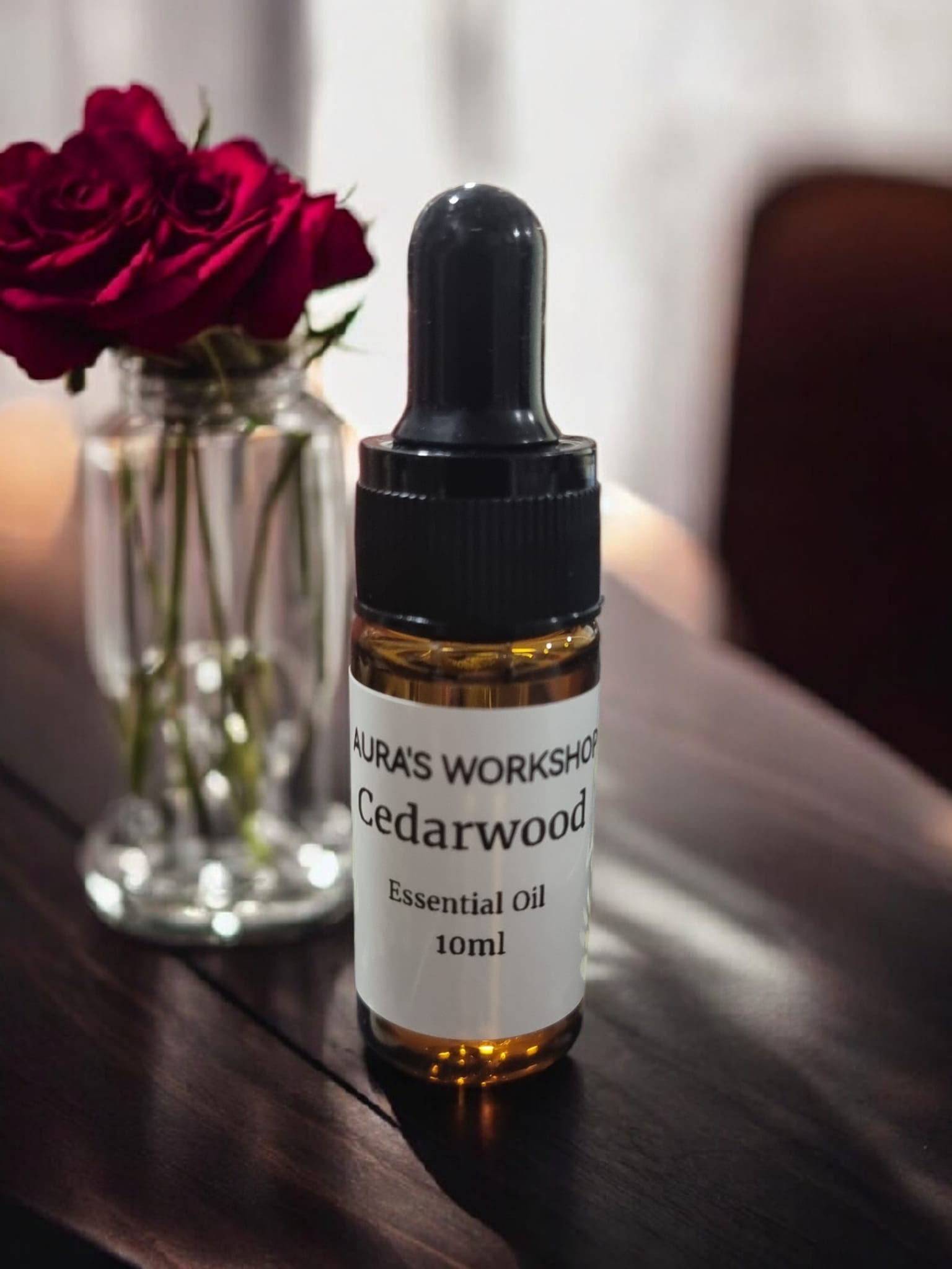 Cedarwood Essential Oil – 10ml - Auras Workshop Auras Workshop